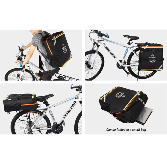 SPORTACE Bike Plane Bag Portable Soft Shell Travel Case Mountain Hybrid BMX Road Bike - 120CM X 75CM BK11- Black
