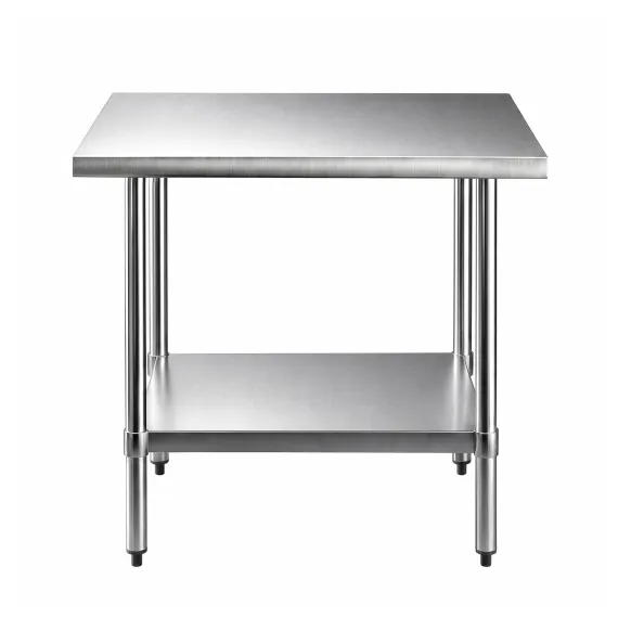 Cefito 914x762mm Stainless Steel Kitchen Bench 430