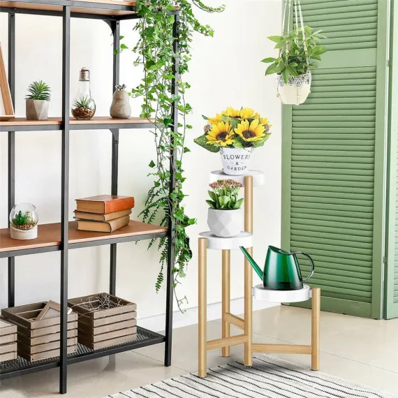 3 Tier Bamboo Plant Stand