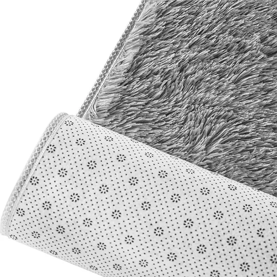230x200cm Floor Rugs Large Shaggy Rug Area Carpet Bedroom Living Room Mat - Grey