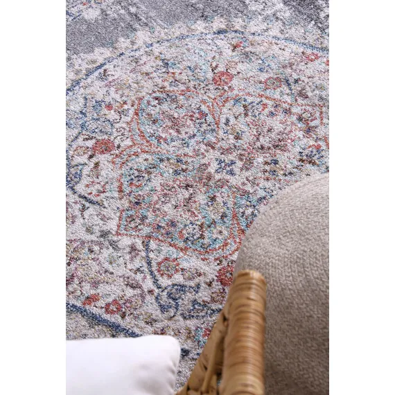 hollow-medalion-transitional-grey-rug 160x230