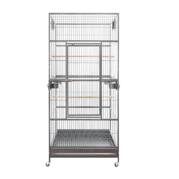 YES4PETS XXL 203cm Macaw Parrot Aviary Bird Cat Pet Cage On Wheels