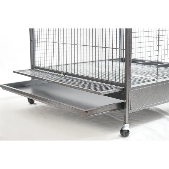 YES4PETS XXL 203cm Macaw Parrot Aviary Bird Cat Pet Cage On Wheels