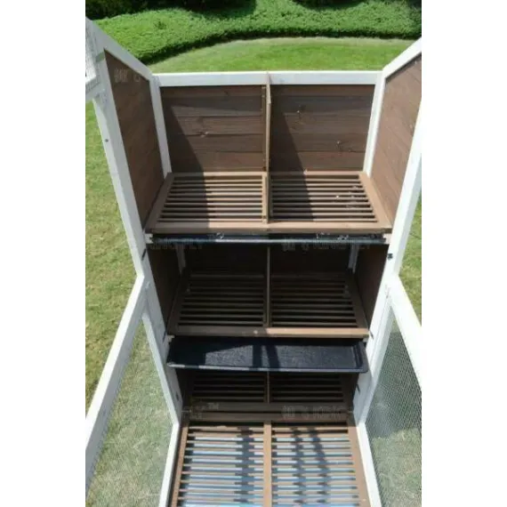 YES4PETS XXL Aviary Pigeon Bird Cage Wooden Outdoor House Pigeon Breeding Cage