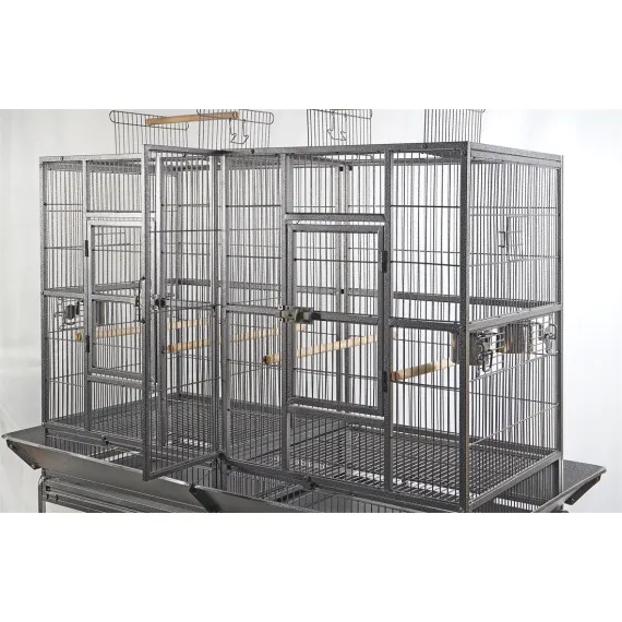 YES4PETS XL 184 cm Bird Cage Pet Parrot Aviary  Perch Castor Wheel Removable Divider