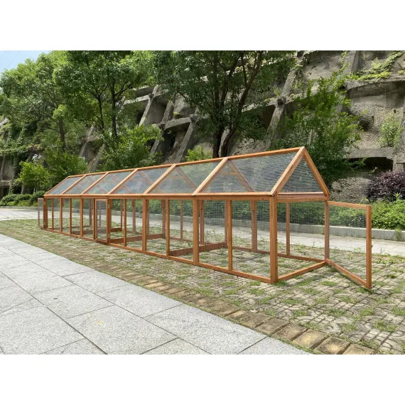 YES4PETS 5 M Large Chicken Coop Run Guinea Pig Cage Villa Extension Rabbit Hutch House Pen