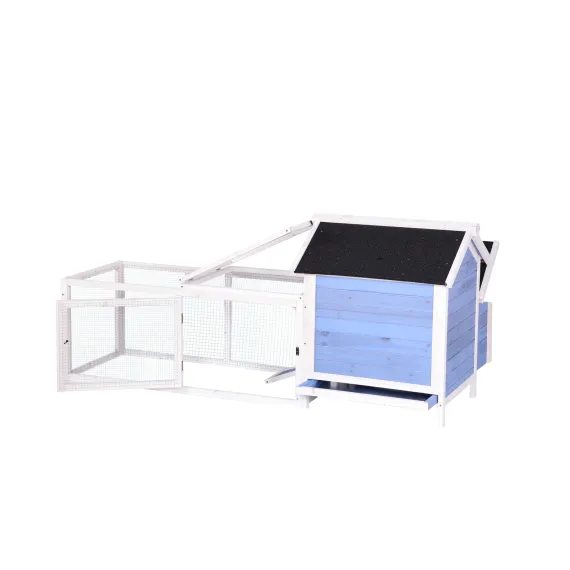 YES4PETS Large Chicken Coop Rabbit Hutch Ferret Cage Hen Chook Cat House