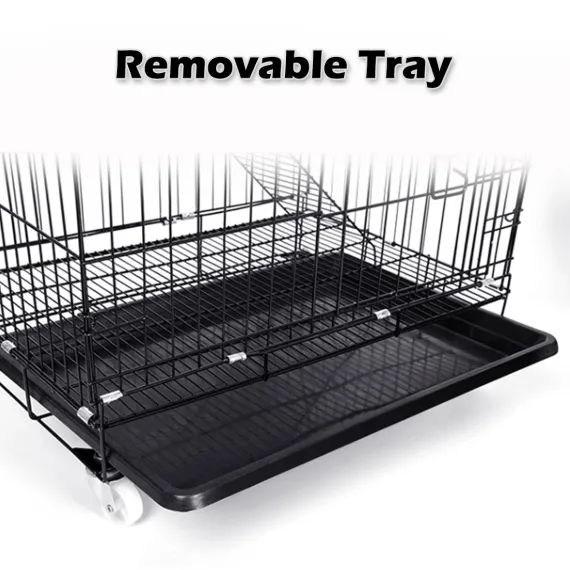 3 Level Rabbit Bird Cage Ferret Parrot Aviary Cat Rat Aviary Budgie Hamster Pet Cages Castor L