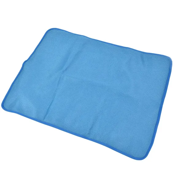 Pet Cooling Mat Breathable Soft Summer Dog Cat Sleeping Pad for Kennel Sofa Bed FloorBlue XXL