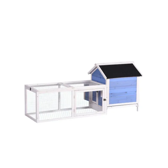 YES4PETS Large Chicken Coop Rabbit Hutch Ferret Cage Hen Chook Cat House