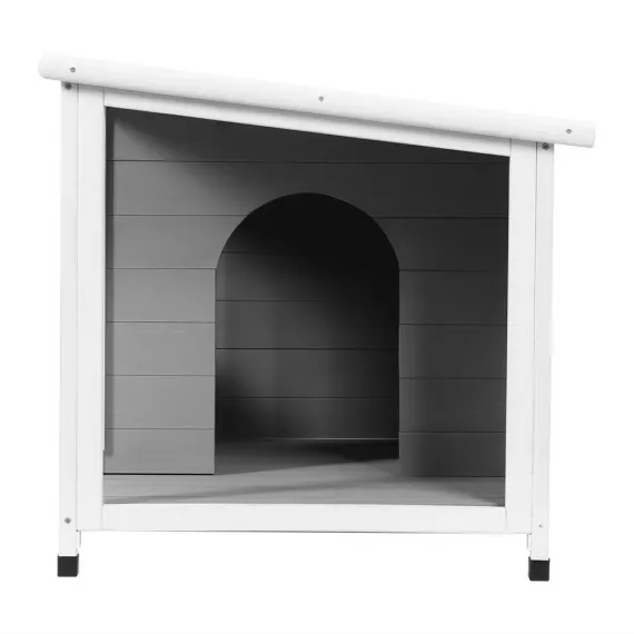 i.Pet Dog Kennel House Large Wooden Outdoor Pet Kennels Indoor Puppy Cabin Log