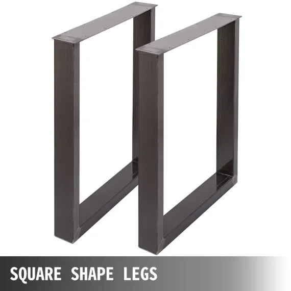 72 x 60 cm Dining Table Legs Office Table Legs Set of 2 Steel Table Legs Computer Desk Legs Steel Bench Legs Country Style Table Legs DIY Furniture Legs