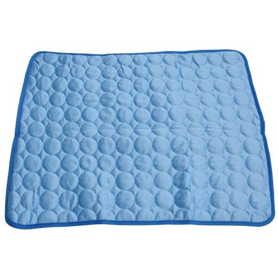 Pet Cooling Mat Breathable Soft Summer Dog Cat Sleeping Pad for Kennel Sofa Bed FloorBlue XXL