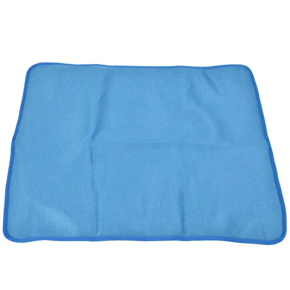 Pet Cooling Mat Breathable Soft Summer Dog Cat Sleeping Pad for Kennel Sofa Bed FloorBlue XXL