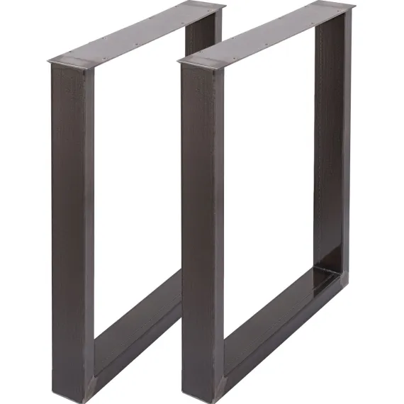 72 x 60 cm Dining Table Legs Office Table Legs Set of 2 Steel Table Legs Computer Desk Legs Steel Bench Legs Country Style Table Legs DIY Furniture Legs