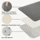 Grey  Geometric Pattern, Soft Lightweight Skin-Friendly, Bathroom Accessory, Toilet Anti-Slip Mat, Bathroom Mat, Machine Washable, Suitable for Shower Room, Bathroom Doorway, Bedroom Room Decoration, Modern Bath Mat, Durable Bathroom Floor Mat