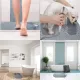 Non-Slip Shower Mat - Bath Mat with Suction Cups and Massage - Anti-Slip Shower Cabin Mat - 80x40cm - Mat for the Bath - Mat for the Bathroom - Includes Hanging Bracket - Mold Resistant & Machine Washable Bath Mats - Shower - Brown - Non-Slip Shower Mat