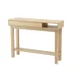 Artiss Console Table Entryway Hallway Sofa Side Table Drawer Shelf 100CM Wood