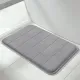 Bath Mat, Non-slip bath mat, Shower mat, Memory Foam Bath Mat, Super soft absorbent bath mat, 40 x 60 cm, Grey