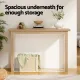 Artiss Console Table 110CM Pine