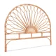 Artiss Bed Headboard Queen Bedhead Rattan - MARI Pine