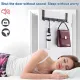Coat Rack For Door, Black Stainless Steel Coat Hook, 6 Hooks Coat Rack For Bedroom Bathroom Kitchen Door Türhaken-6