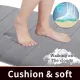 Bath Mat, Non-slip bath mat, Shower mat, Memory Foam Bath Mat, Super soft absorbent bath mat, 40 x 60 cm, Grey