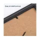 1 Set 5 Inch Photo Frame Patchwork Waterproof Thickened Decorative Foam Wall Hanging Photo Display Frame Household Supply - Black