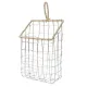 Wire Woven Storage Basket for Home Organization Sundry Basket Decorative Storage - Large