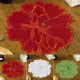 4 Pieces Flower Placemat, 3D Flower Placemats, Flower Shape Placemat, Heat-Resistant And Washable Placemat for Dining Table, Green
