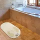 Non-Slip Shower Mat - Bath Mat with Suction Cups and Massage - Anti-Slip Shower Cabin Mat - 80x40cm - Mat for the Bath - Mat for the Bathroom - Includes Hanging Bracket - Mold Resistant & Machine Washable Bath Mats - Shower - Brown - Non-Slip Shower Mat