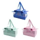 5PCS Bow Gift Box Transparent PVC Design with Ribbon Wedding Party Favor Boxes - Pink