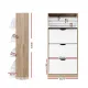 Artiss Shoe Rack Cabinet 60 Pairs 4-tier White Elen