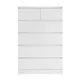 Artiss 6 Chest of Drawers - PEPE White