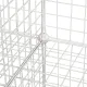 12 Cube Wire Grid Organiser Bookcase Storage Cabinet Wardrobe Closet White