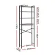 Artiss Over Toilet Bathroom Storage Rack Space Saving 4 Tier Organiser White