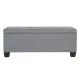 Artiss Storage Ottoman Blanket Box 97cm Linen Grey
