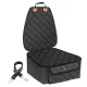 Front Seat Pet Cover for Car - Waterproof Non-Slip Dog Seat Protector for Front Passenger Seat - Scratch-Proof Auto Bench Cover for Pets - Black 110x55cm