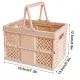 Large Picnic Basket, Collapsible Picnic Basket, Basket With Handle, Beach Picnic Basket, For Home, Kitchen, Camping, Picnic, Beach, Shopping Green