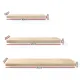 Artiss Floating Wall Shelf Set of 3 Oak