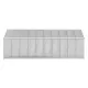 Green Fingers Greenhouse 6.03x2.44x2.68M Double Doors Aluminium Green House Garden Shed