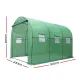 Green Fingers Greenhouse 3x2x2M Walk in Green House Tunnel Plant Garden Shed Dome