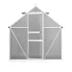 Green Fingers Greenhouse 2.42x1.9x1.95M Aluminium Polycarbonate Green House Garden Shed