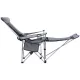 Weisshorn Camping Chair Adjustable Reclining Portable Outdoor Folding Chair Grey