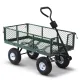 Gardeon Mesh Garden Steel Cart - Green