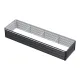 Green Fingers 2-in-1 Raised Garden Bed Kit 45cm Professional Depth Ergonomic 240cm Large Metal Planter Box | Easier Access Veggie Patch | Rust-Proof Galvanised Steel with Safe Rounded Corners & Gloves