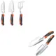 Garden Tools Set, 3 Pack Heavy Duty Gardening Tools Set + Garden Shovel Trowel Garden Tool Set, 2 Pack Heavy Duty Gardening Tools Set