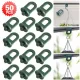 Greenhouse Hanging Clamps 50pcs Plant Crop Clips Hooks for Greenhouse Gardening