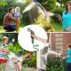 10M Flexible Garden Hose For Garden Shower, Expandable Garden Hose For Garden Watering, Pet, Car Washing.