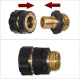 Garden Hose Quick Connect + Hose Reel Parts Fittings